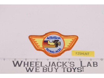 Activision Flying Aces 80's Atari Video Games Embroidered Patch, Unused