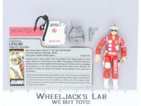 Lifeline V1 100% Complete 1986 G.I. Joe Hasbro Vintage Action Figure