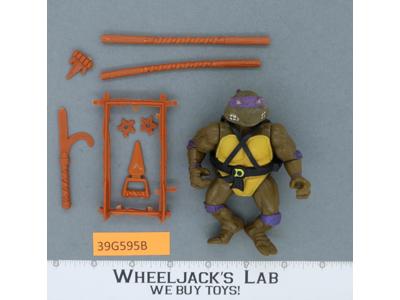 Donatello Soft Head 100% Complete Teenage Mutant Ninja Turtle Playmates 1988