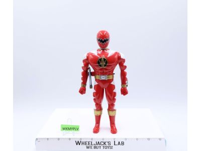 Talking Red Ranger Power Rangers Dino Thunder 2003 Bandai 10" Action Figure