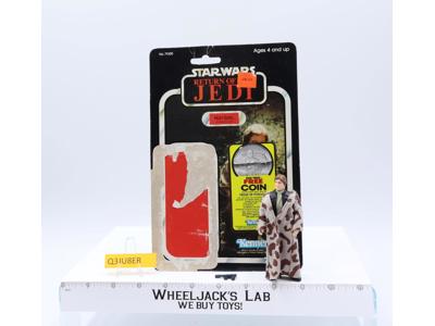 Han Solo Trench 100% Complete 77 Back-A Star Wars ROTJ 1983 Kenner NO REPRO