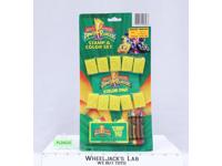 Power Rangers Stamp & Color Set W/DARE LOGO Gordy Toy 1994 Vintage NEW