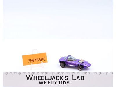 Silhouette Purple Hot Wheels USA 1968 Mattel Vintage Redline RL
