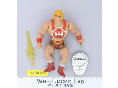 Thunder Punch 100% Complete He-Man Masters of the Universe MOTU Mattel 1985