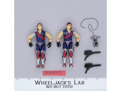 Tomax & Xamot V1 100% Complete G.I. Joe 1985 Hasbro Vintage Action Figure