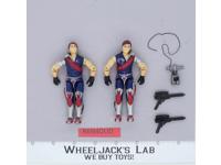 Tomax & Xamot V1 100% Complete G.I. Joe 1985 Hasbro Vintage Action Figure