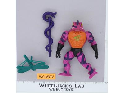 Tung Lashor 100% Complete He-Man Masters of the Universe MOTU 1985 Mattel Figure