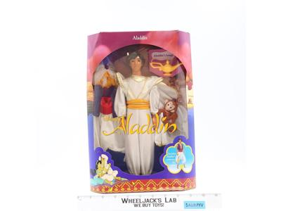 #2548 Aladdin W/ Abu & Lamp Disney's Aladdin 1992 Mattel 12" Doll NEW SEALED