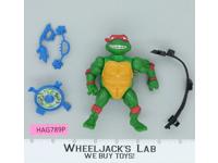Breakfightin' Raphael 100% Complete TMNT 1989 Playmates Vintage Action Figure
