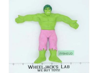 The Incredible Hulk Marvel Comics 1989 Just Toys Bendable Vintage Action Figure