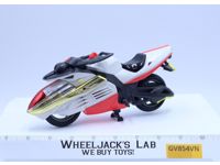 Time Force Cycle Power Rangers 2000 Bandai Action Figure Vehicle Red Gold