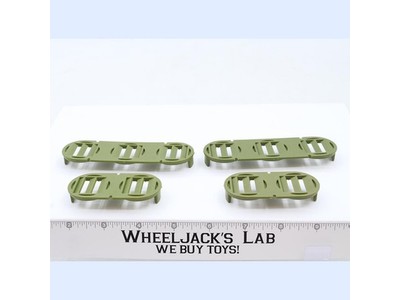 H.A.V.O.C. Track Cover Set Front x2 Rear x2 1986 GI Joe Hasbro Figure Vehicle