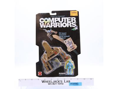 Romm Leader of the Heroic Computer Warriors 1989 Mattel Figure NEW SEALED