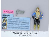Knockdown V1 100% Complete G.I. Joe 1987 Hasbro Vintage Action Figure