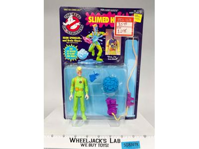 Egon Spengler Slimed Hereoes The Real Ghostbusters 1986 Kenner Figure NEW SEALED