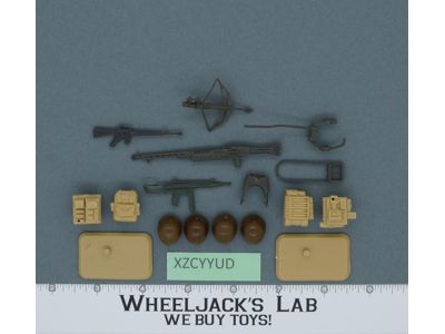 Battle Gear Accessory Set 1 Lot 10 1983 Weapons GI Joe Vintage Action Figure