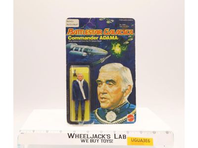 Commander Adama Battlestar Galactica 1978 Mattel Action Figure NEW SEALED