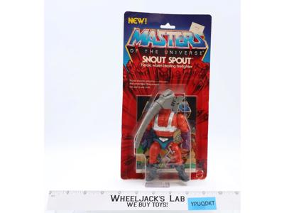 Snout Spout 12-Back Masters of the Universe MOTU 1985 Mattel Figure NEW SEALED
