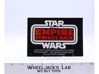 The Empire Strikes Back Mini Toy Catalog Insert ORIGINAL Star Wars 1980 Kenner