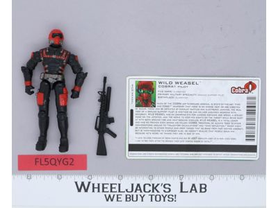 Wild Weasel v3 100% Complete 2004 Valor Vs Venom G.I. Joe Hasbro Action Figure