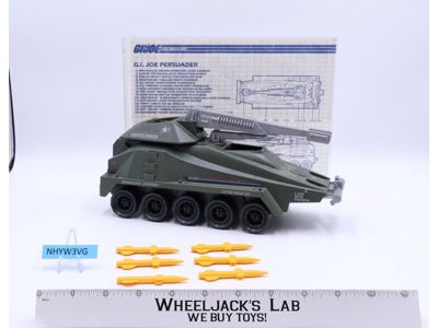 Persuader 100% Complete Vintage GI Joe 1987 Hasbro Action Figure Vehicle