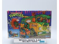 Party Wagon 100% Complete W/Box Teenage Mutant Ninja Turtles 1989 Playmates
