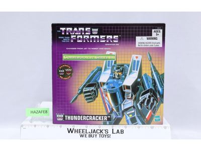 Thundercracker Complete Commemorative Series Reissue Transformers 2002 Hasbro