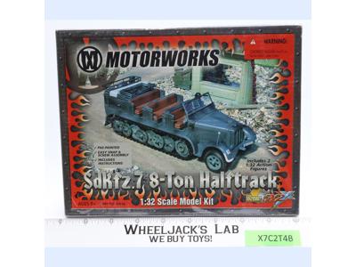 SdKfz.7 8-Ton Halftrack Motorworks Ultimate Soldier 1:32 Model Kit NEW SEALED