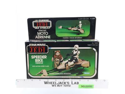 Speeder Bike Vehicle Star Wars ROTJ 1983 Kenner Vehicle NEW MISB SEALED