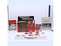 Fastlane & Cloudraker W/BOX 100% Complete 1987 G1 Transformers Vintage MIB