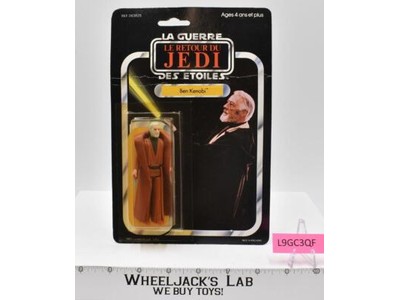 Ben Obi-Wan Kenobi 45 Back MECCANO Star Wars ROTJ 1983 NEW MOSC SEALED