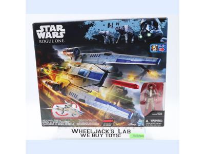 Rebel U-Wing Fighter W/ Cassian Andor Star Wars Rogue One 2016 Hasbro NEW SEALED
