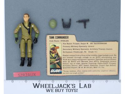 Steeler V1.5 100% Complete G.I. Joe 1983 Hasbro Vintage Action Figure