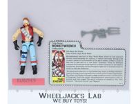 Monkeywrench V1 100% Complete G.I. Joe 1986 Hasbro Vintage Action Figure