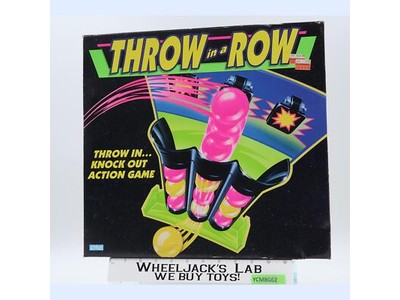 Throw in a Row Action Game 1992 Parker Brothers NEW SEALED