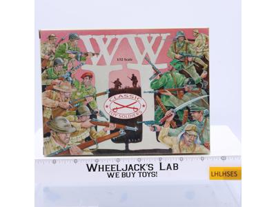 12 German Medical Team & Casualties WWII 1/32 Scale Classic Toy Soldiers NEW MIB
