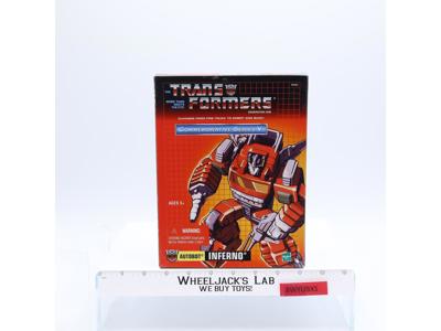 Inferno Commemorative Series Transformers Reissue 2003 Hasbro NEW SEALED