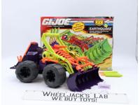 Earthquake 100% Complete W/Box GI Joe 1991 Hasbro Vintage Action Figure Vehicle