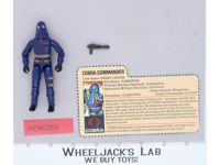 Cobra Commander V2 MAIL AWAY 100% Complete G.I. Joe 1984 Hasbro Vintage Figure