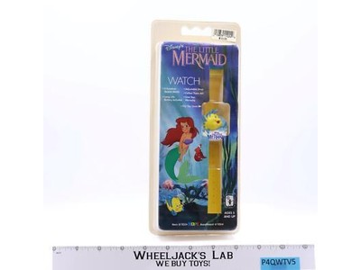 Flounder Wrist Watch The Little Mermaid Disney 1989 Hope Ind. NEW SEALED