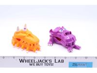 Mini Ghost Traps Orange & Purple 100% Complete 1987 Ghostbusters Vintage Figures