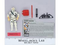 Storm Shadow V2 100% Complete G.I. Joe 1988 Hasbro Vintage Action Figure