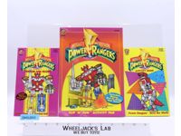 Lot of 3 Coloring and Activity Books Power Rangers
