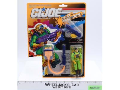Flint GI Joe Eco Warriors 1990 Hasbro Action Figure NEW MOSC SEALED