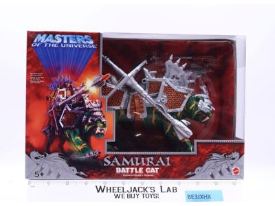 Samurai Battle Cat He-Man 200x Masters of the Universe MOTU Mattel NEW SEALED