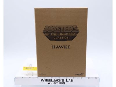 Hawke w/ Mailer MOSC NEW He-Man Classics MOTUC 2017 Mattel Super 7