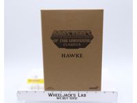 Hawke w/ Mailer MOSC NEW He-Man Classics MOTUC 2017 Mattel Super 7