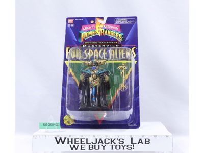 Spinning Head Attack Master Vile Mastervile Evil Space Power Rangers 1995 MOSC