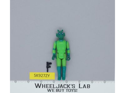 Greedo 100% Complete Star Wars 1978 Vintage Kenner Action Figure NO REPRO