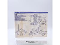 Cobra Stun 1986 ORIGINAL Instructions / Blueprints G.I. Joe Hasbro Action Figure